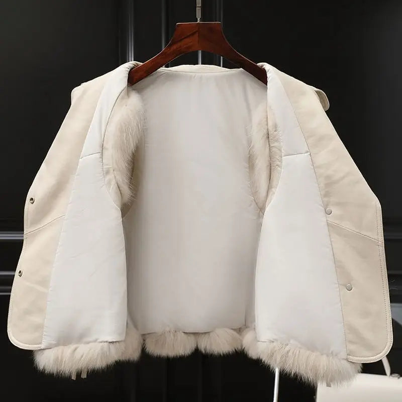 Lumi??re Faux Fur Gilet - Image 2