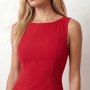 Maraea Fitted Mini Dress - Image 18