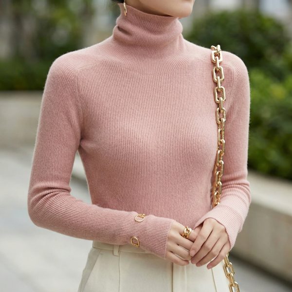 Aria Cashmere Turtleneck