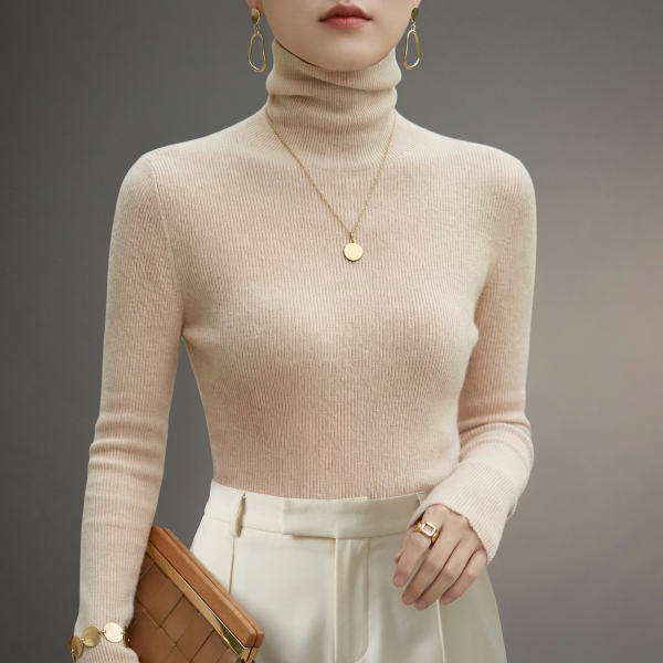 Mila Cashmere Turtleneck