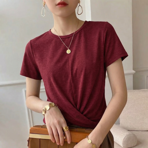 Luna Cotton Twist Tee