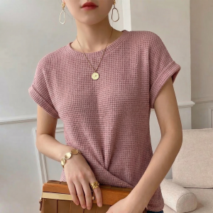 Amber Waffle Knit Top