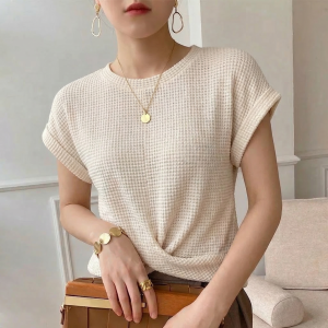 Amber Waffle Knit Top - Image 5