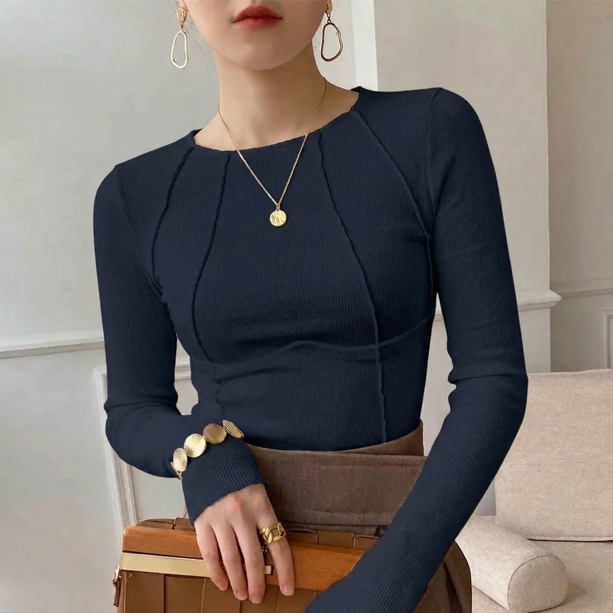 Bronte Ribbed Top - Image 2