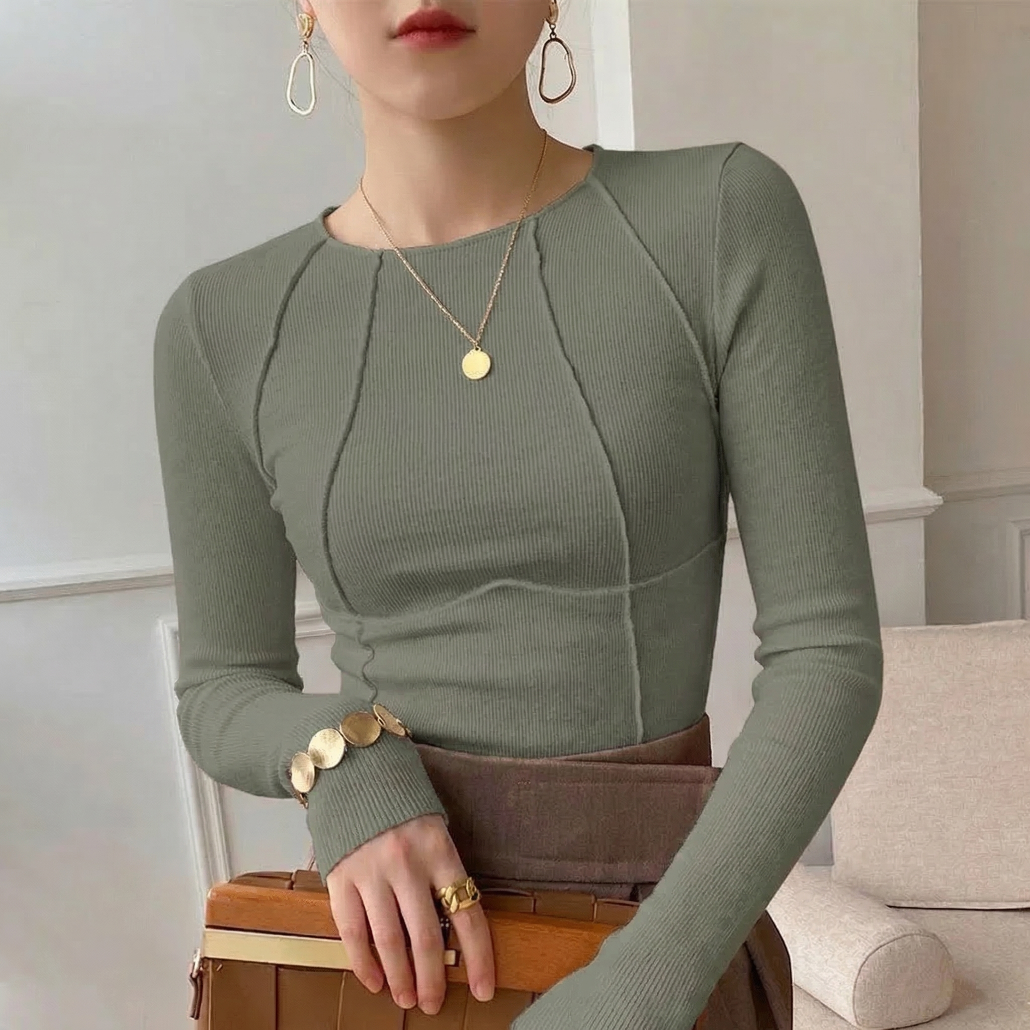 Bronte Ribbed Top - Image 3