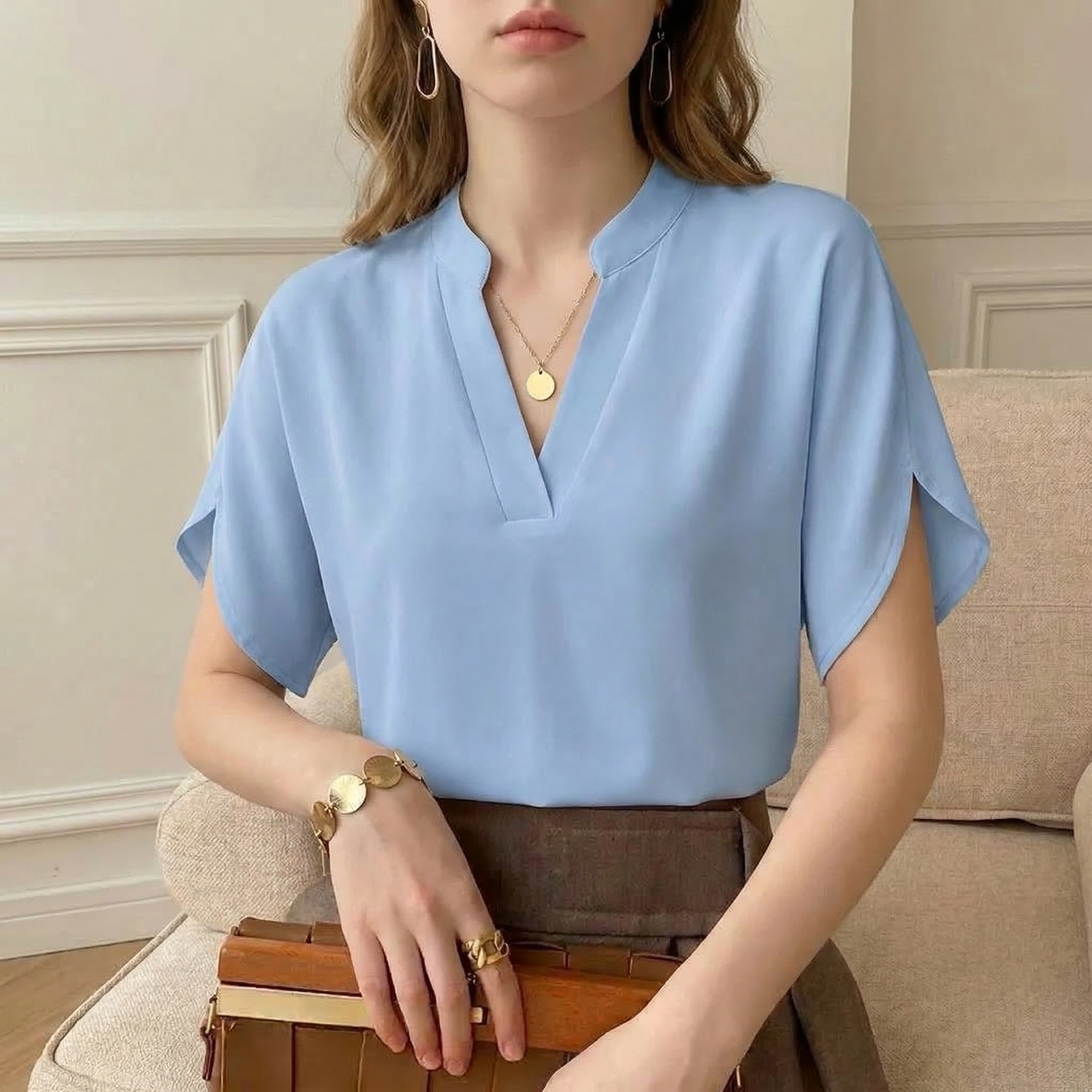 Becca Silk Blouse - Image 3