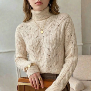 Aurelia Wool Knit Sweater