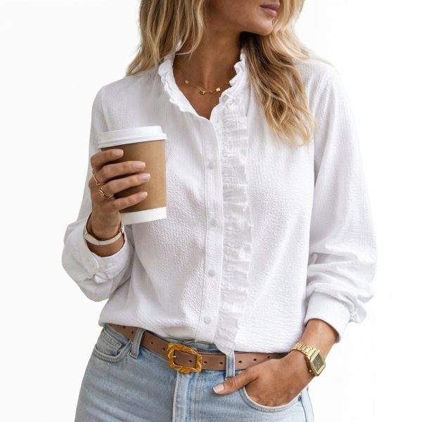 Harper Ruffle Detail Blouse