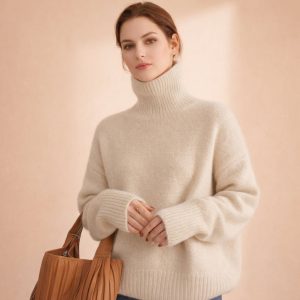 Novella Cashmere Turtleneck