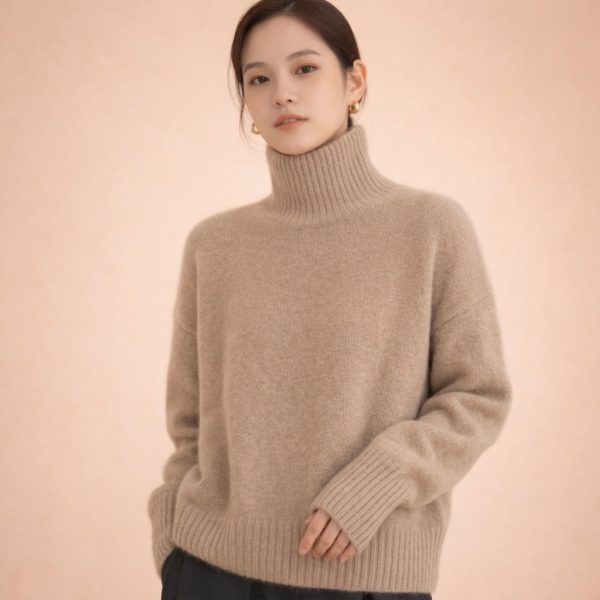 Novella Cashmere Turtleneck