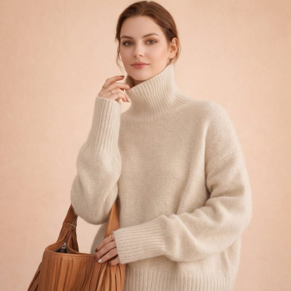 Novella Cashmere Turtleneck