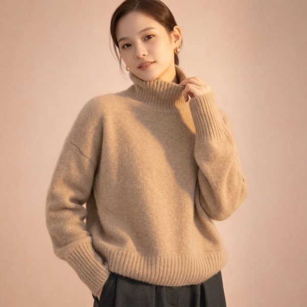 Novella Cashmere Turtleneck