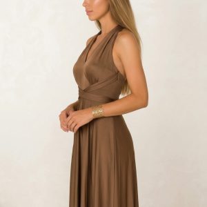 Elmirae Flowing Maxi Dress - Image 5