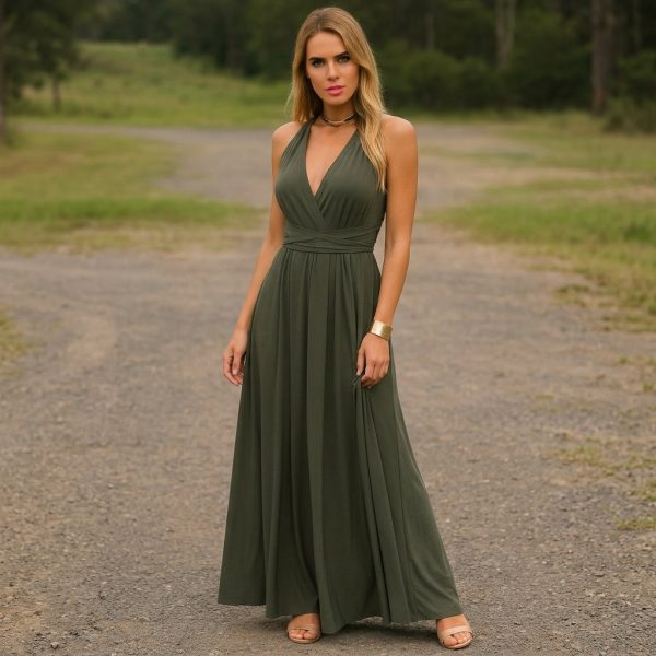 Elmirae Flowing Maxi Dress