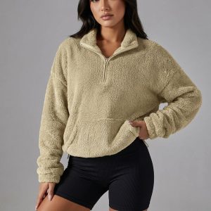 Velora Cashmere Half-Zip - Image 2