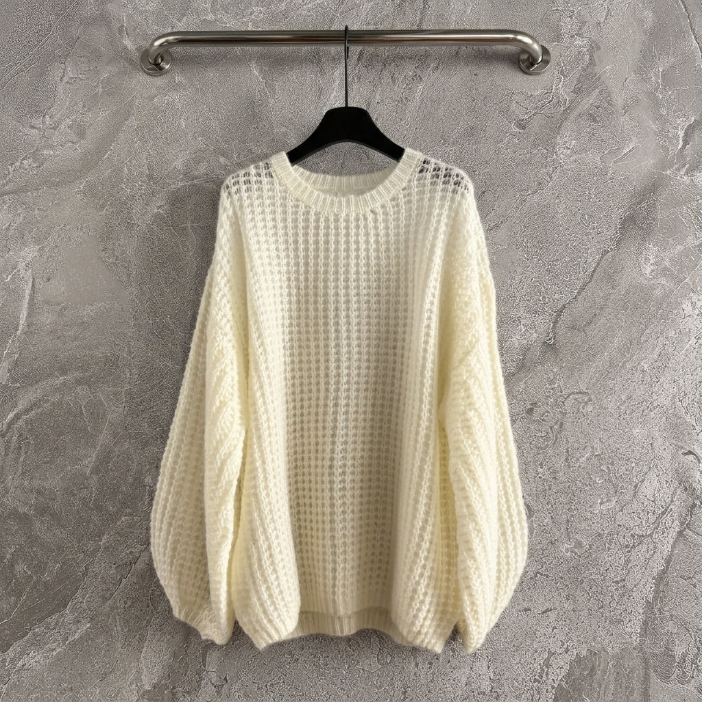 Carmine Wool Pullover - Image 1