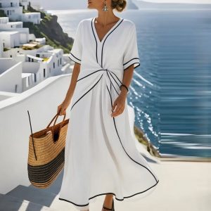Charlotte Silk Dress - Image 5