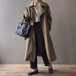 Seoul Gabardine Trench