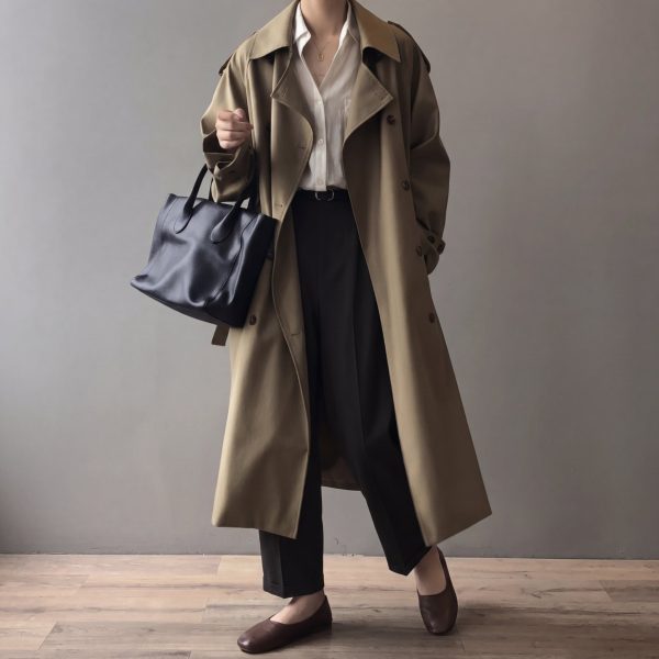 Seoul Gabardine Trench