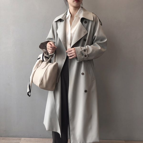 Seoul Gabardine Trench