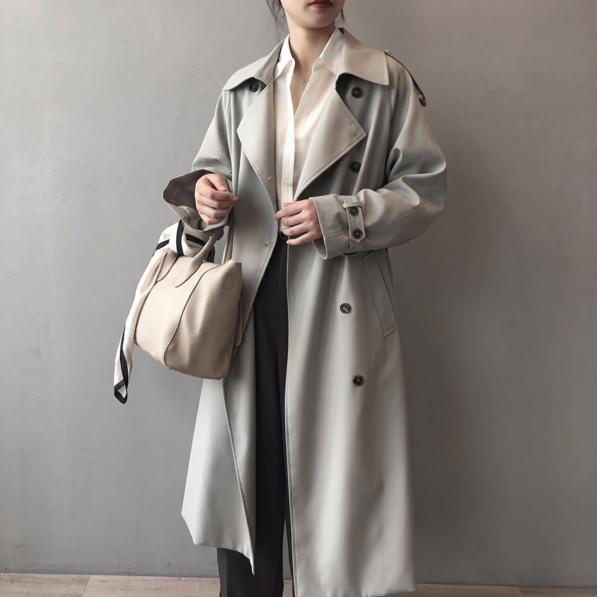 Seoul Gabardine Trench - Image 2