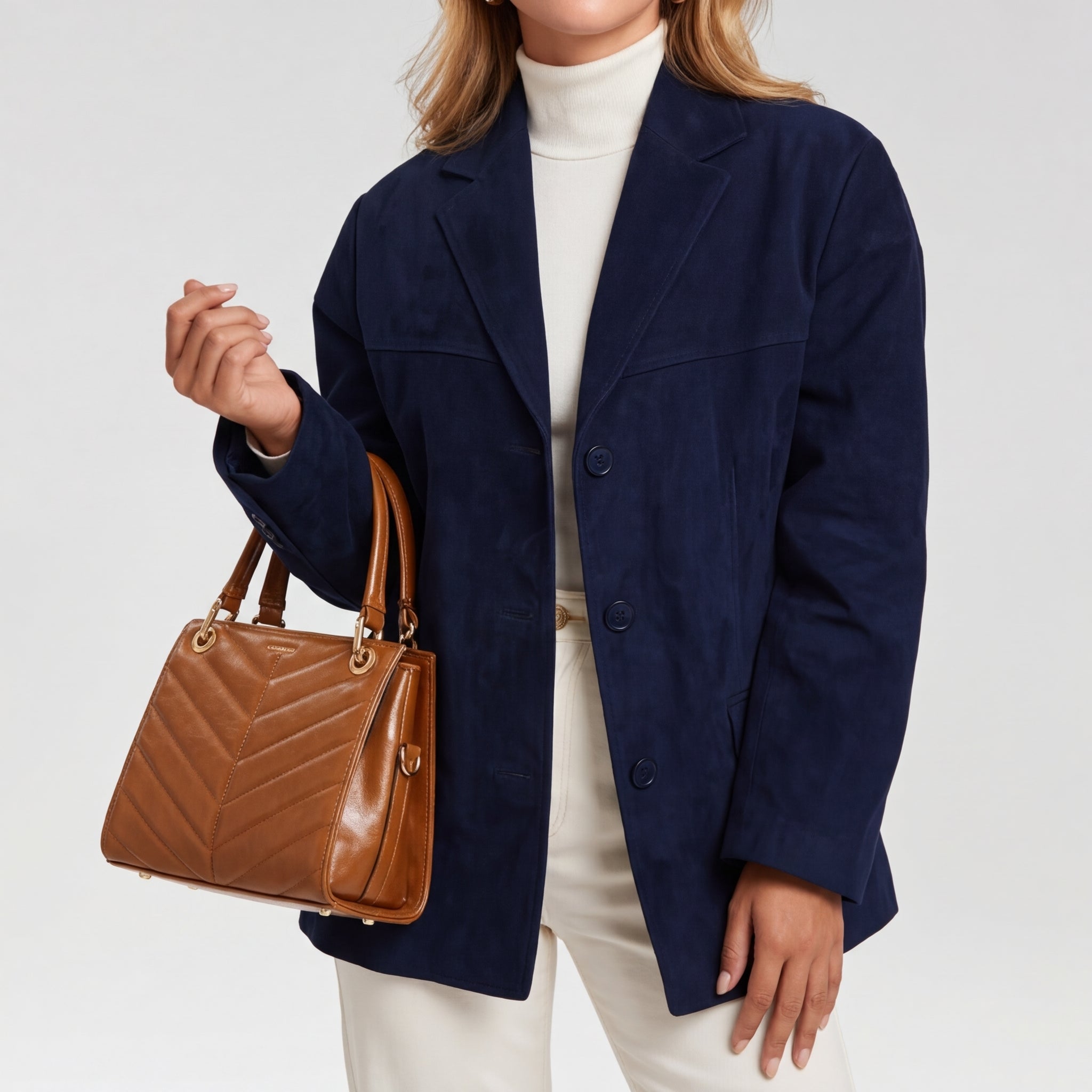Avery Wool Blend Overcoat - Image 2