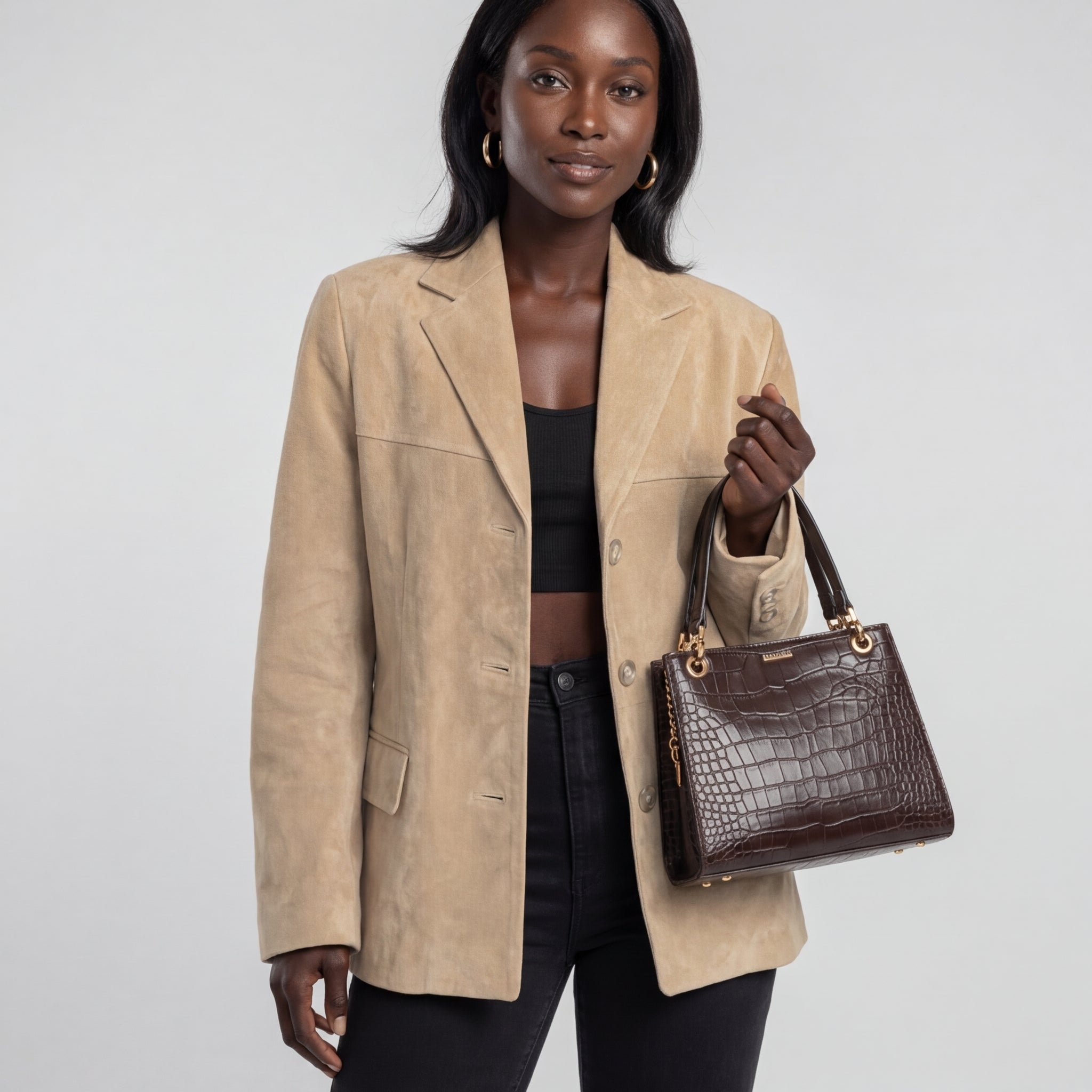 Avery Wool Blend Overcoat - Image 4