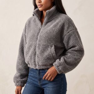 Serafina Sherpa Fleece Jacket - Image 2