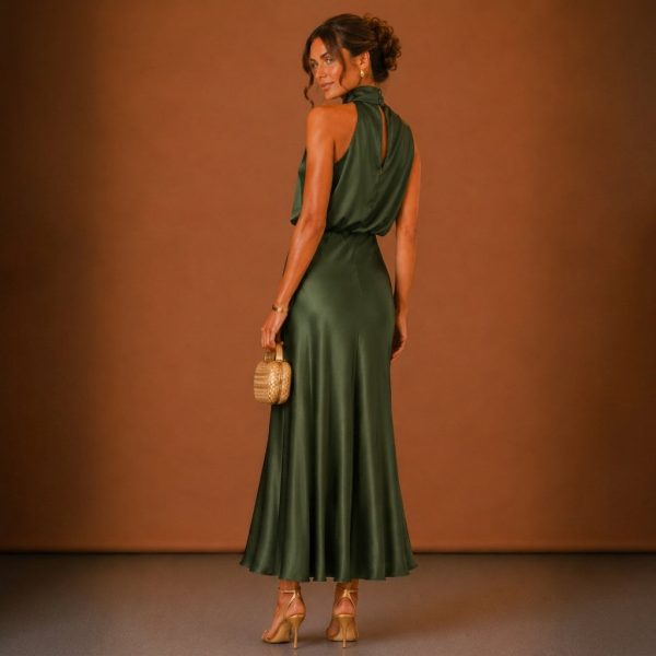 Soraya Satin Maxi Dress