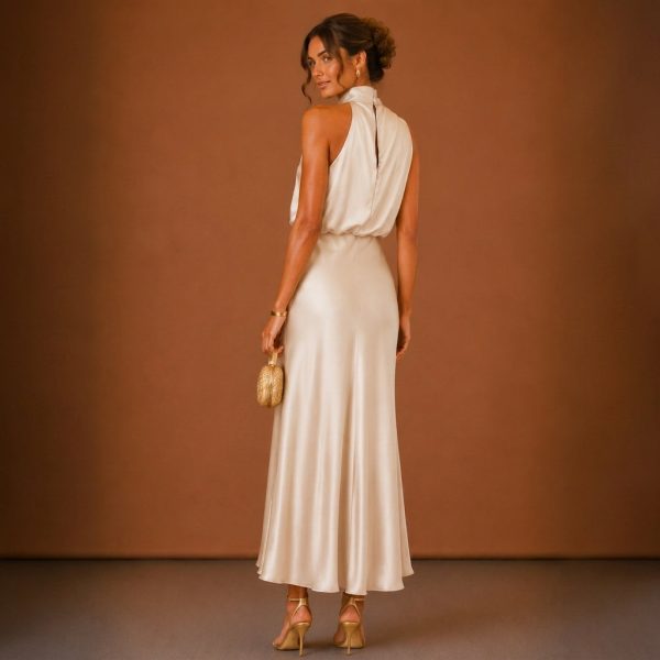 Soraya Satin Maxi Dress
