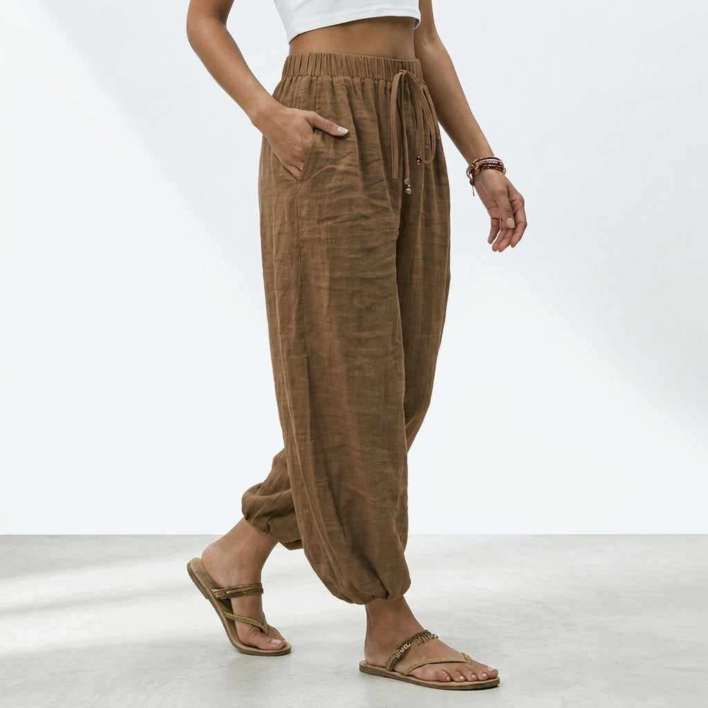 Elara Linen Pants - Image 8