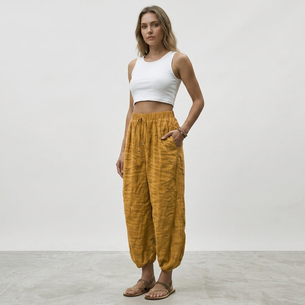 Elara Linen Pants - Image 7