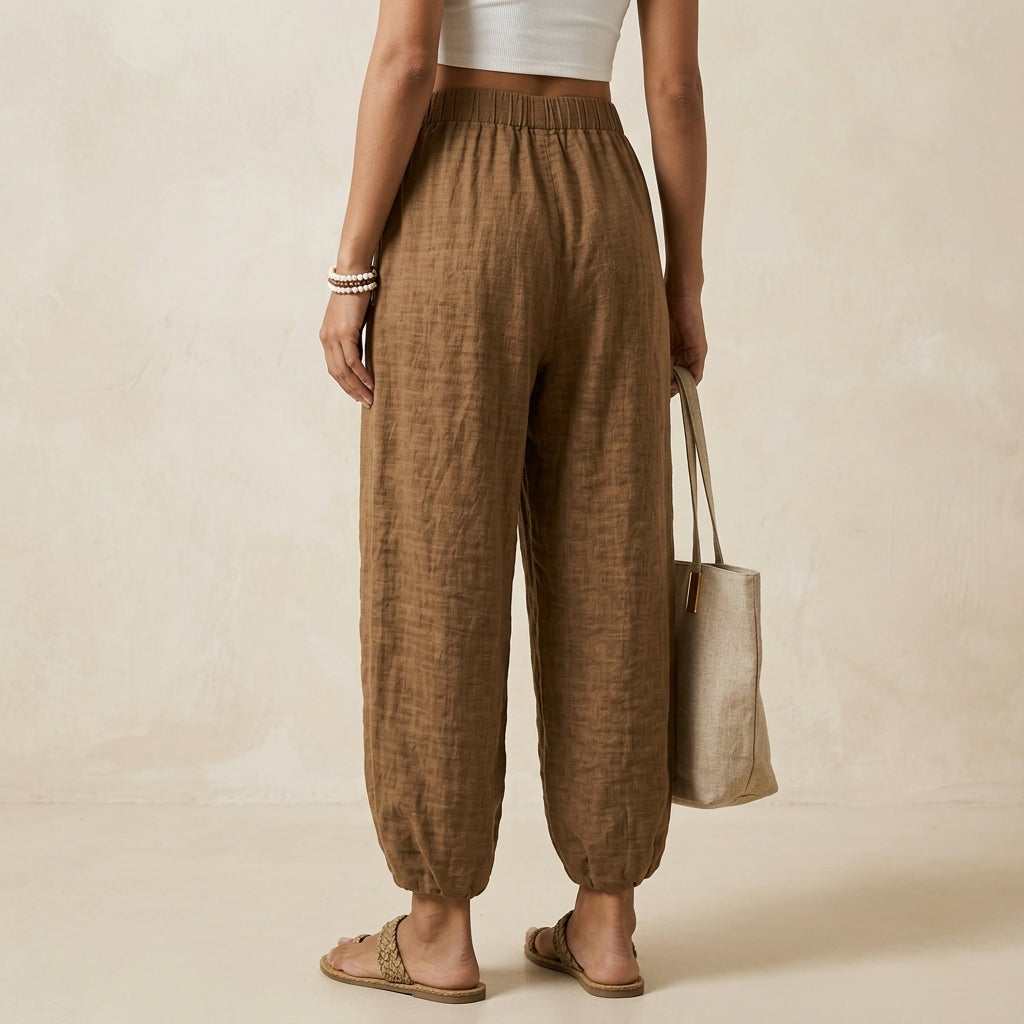 Elara Linen Pants - Image 9