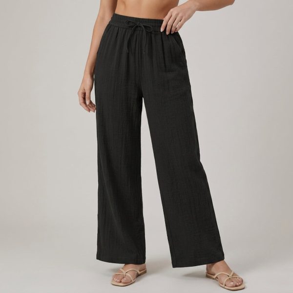 Marisol Linen Wide-Leg Pants