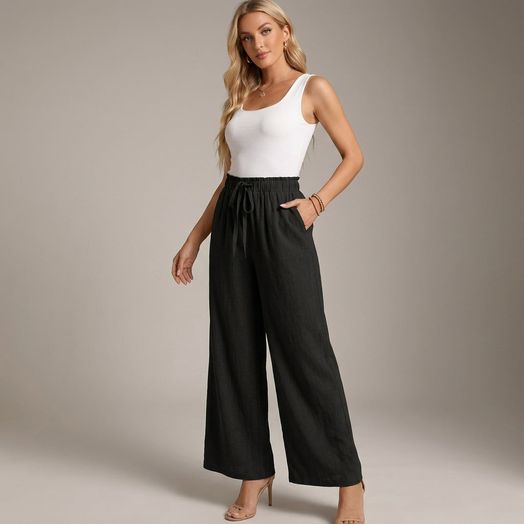 Solana Linen Pants - Image 4