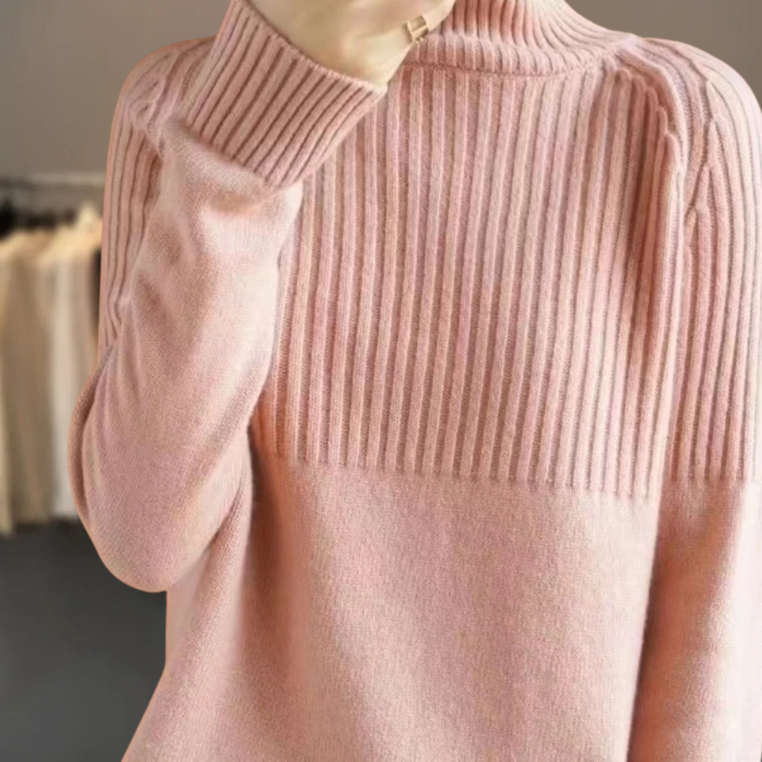 Aria Ribbed Turtleneck - Image 5