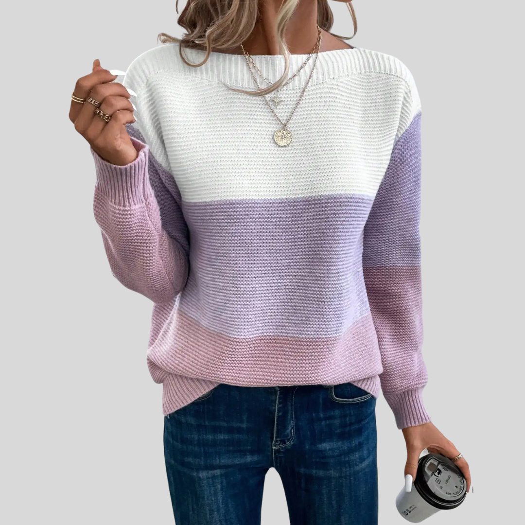 Aria Ombre Knit Sweater - Image 2