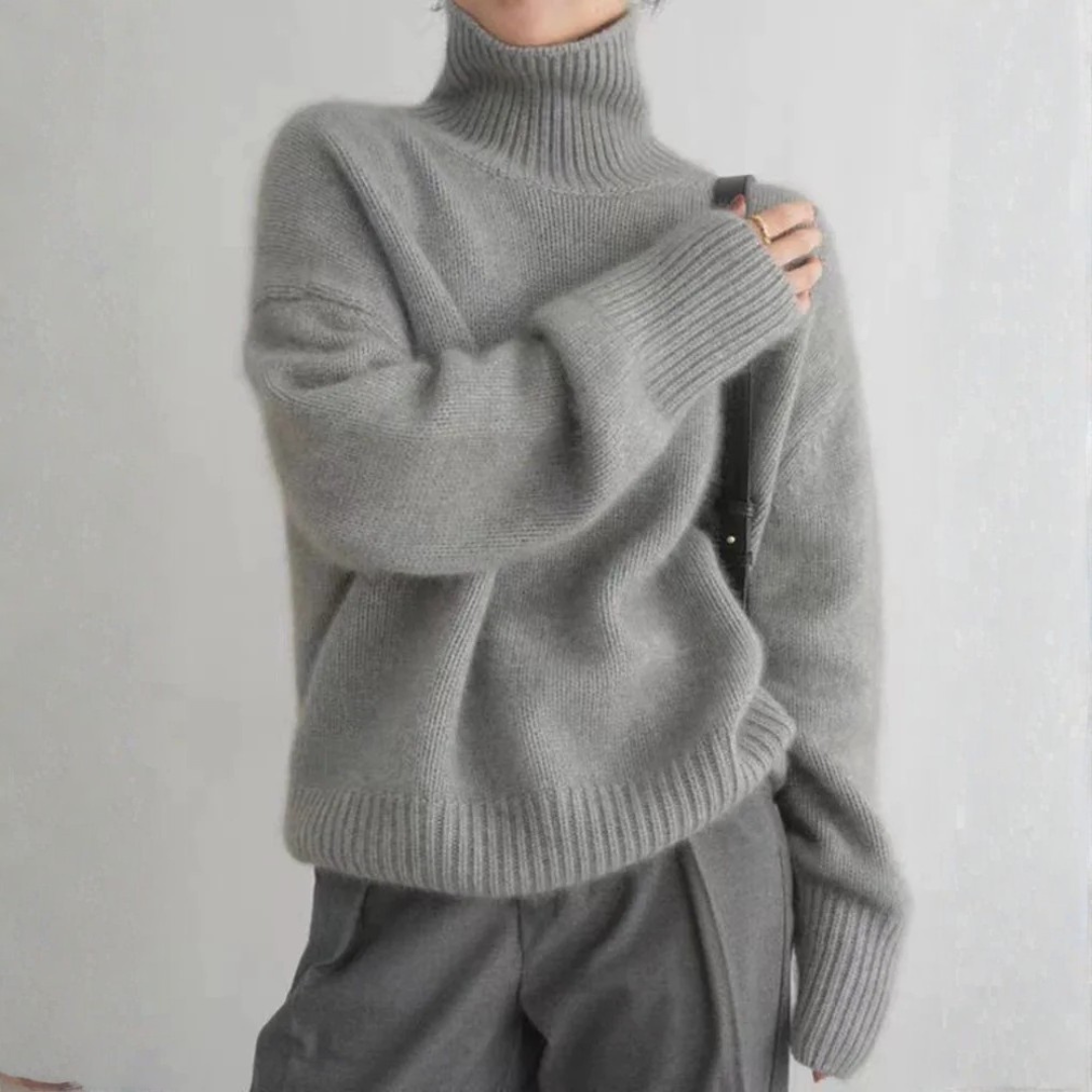 Marais Cashmere Turtleneck Sweater - Image 3