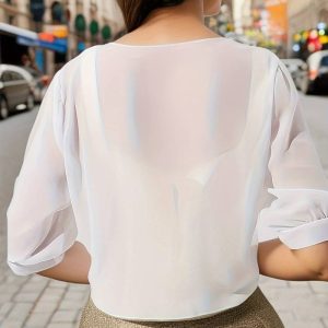 Pearl Sheer Cardigan - Image 11