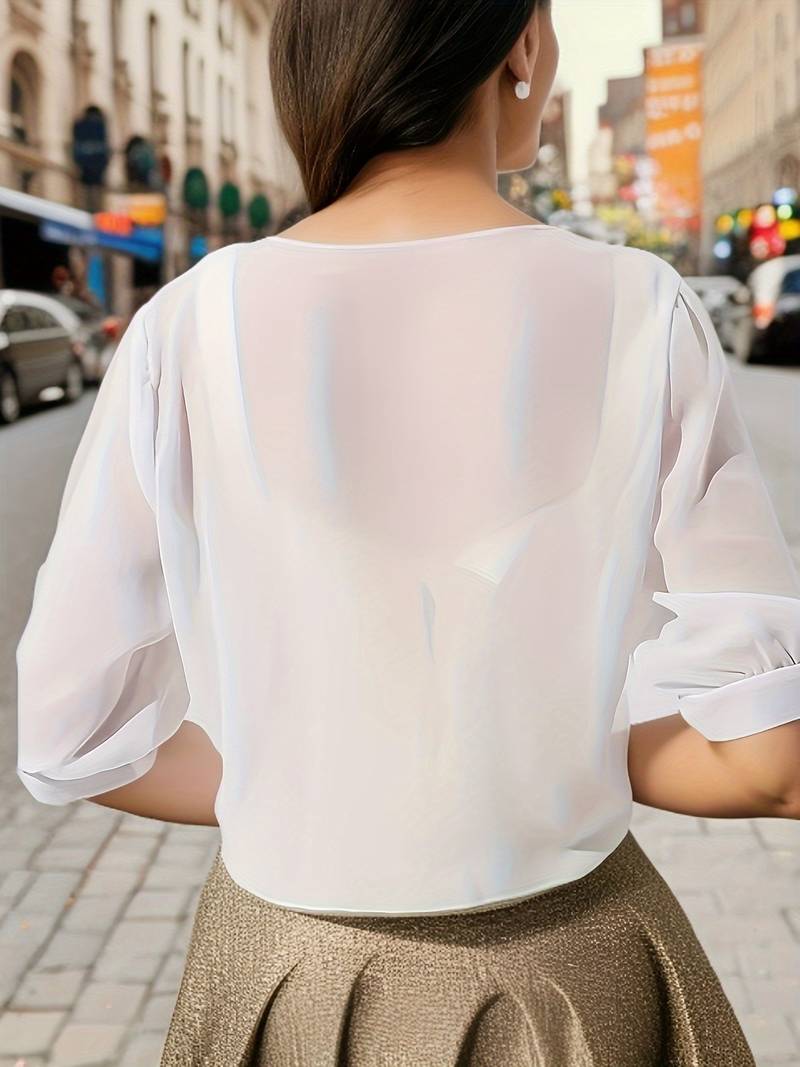 Pearl Sheer Cardigan - Image 11