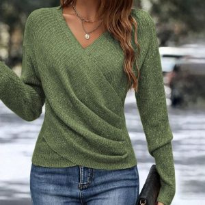 Velisse | Wrap Knit Sweater