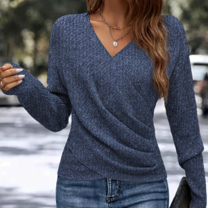 Velisse | Wrap Knit Sweater - Image 2
