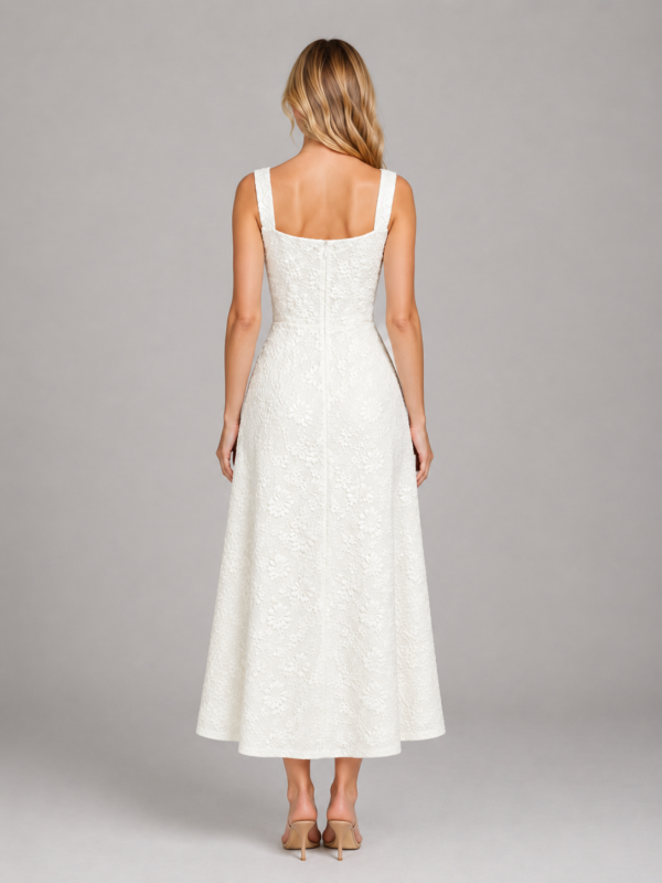 Cosima Jacquard Midi Dress