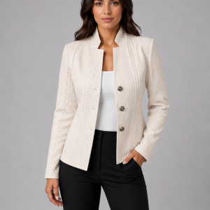 Mireille Textured Blazer - Image 4