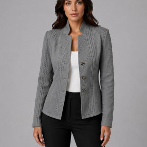 Mireille Textured Blazer - Image 6
