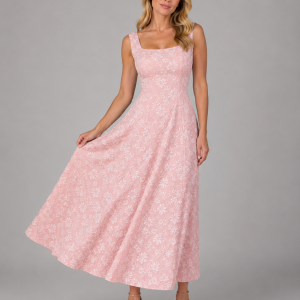 Cosima Jacquard Midi Dress - Image 6