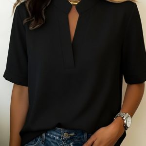 Elowen | Elegant V-Neck Blouse - Image 3