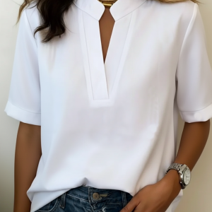Elowen | Elegant V-Neck Blouse - Image 7