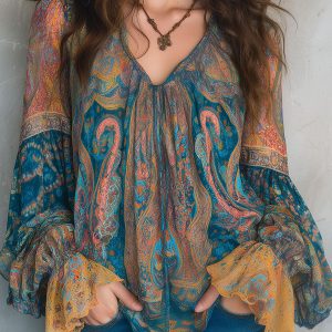 Cyrano | Elegant Flowy Womens Blouse