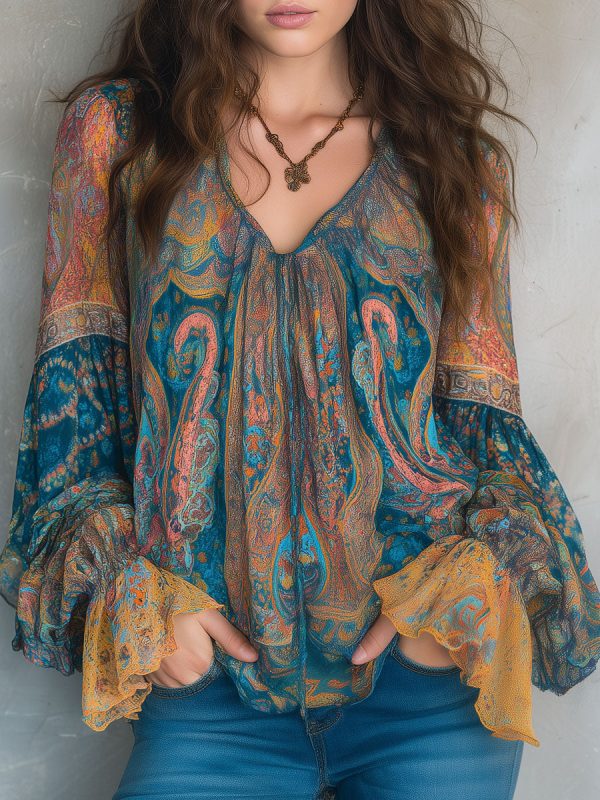 Cyrano | Elegant Flowy Womens Blouse
